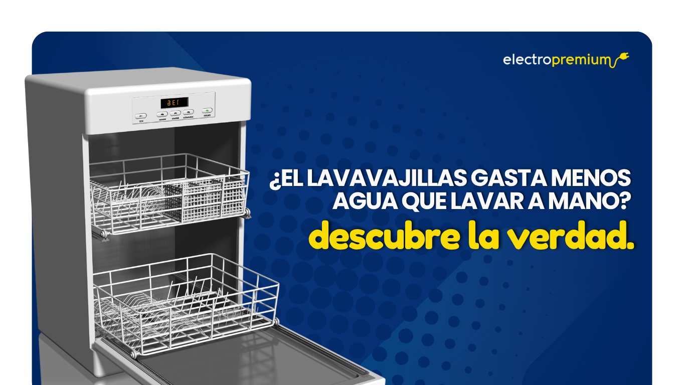 lavavajillas gasta menos agua